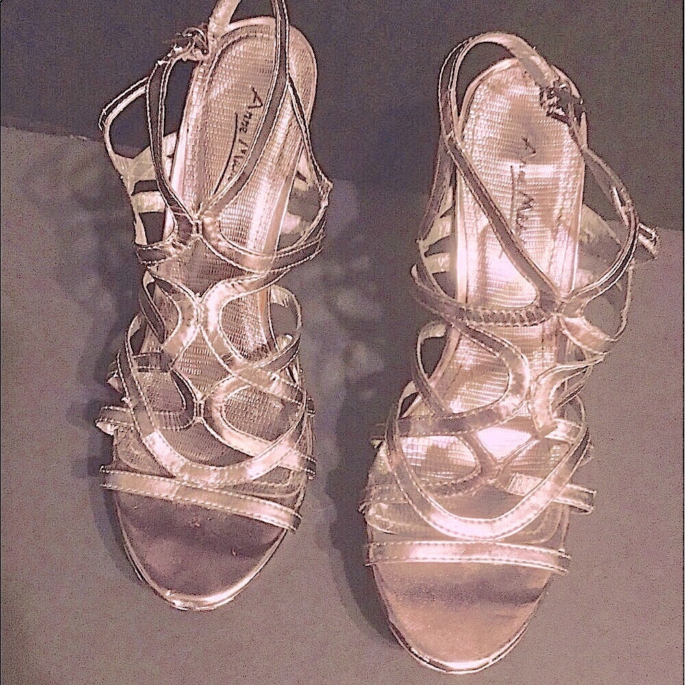 Stylish Anne Michelle Stilettos Size 8 - Picture 3 of 4